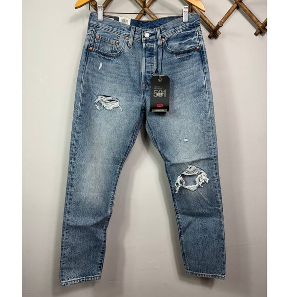 New Levi's 501 Skinny Jeans in Can't Touch This Women's Size 26 - Picture 3 of 10